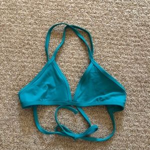 Jolyn Cross-Back Triangle Top